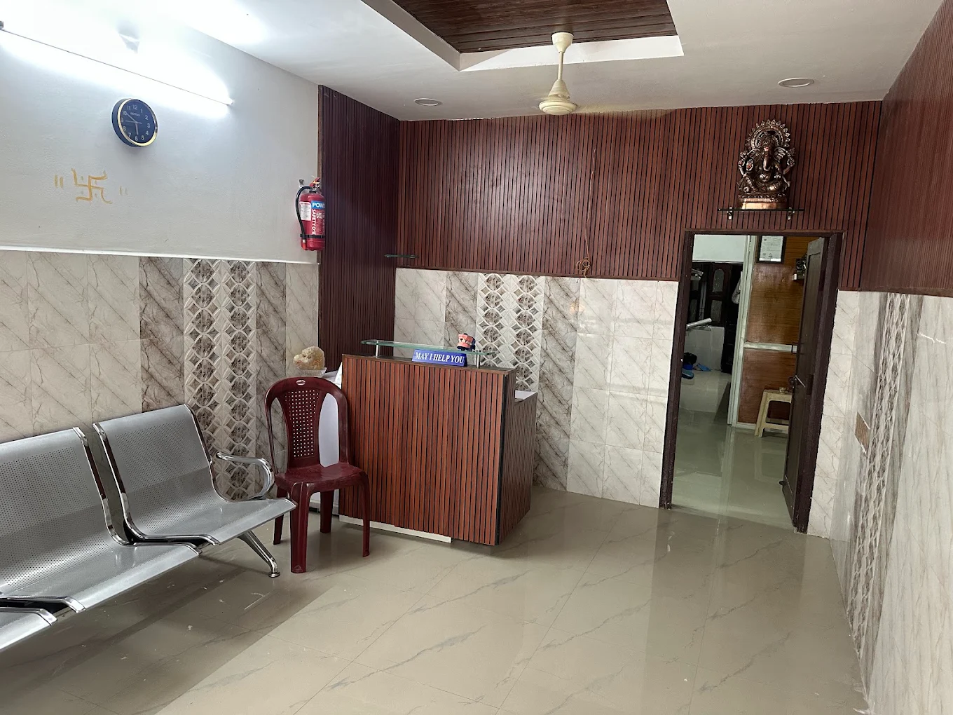 SV Dental Clinic Reception and Patient Waiting Lounge